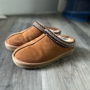 UGG Tan Suede Slippers
